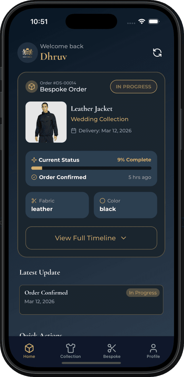 App screen
